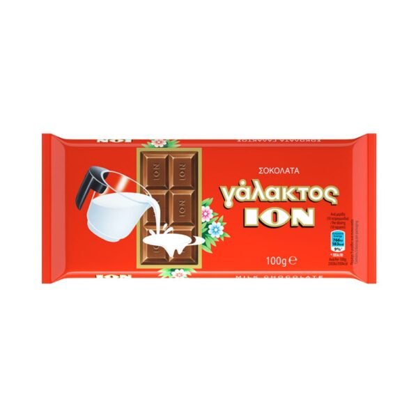 Ion Milk Chocolate Bar 100g