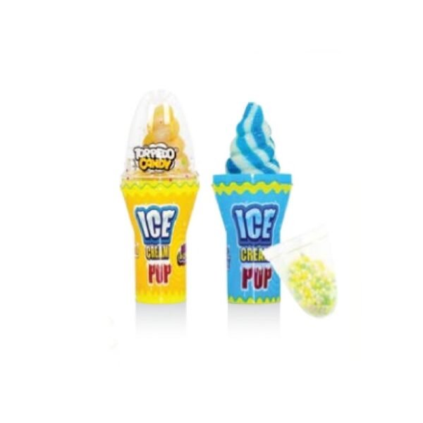 Torpedo Ice Cream Pop Toy Lollipop 27g