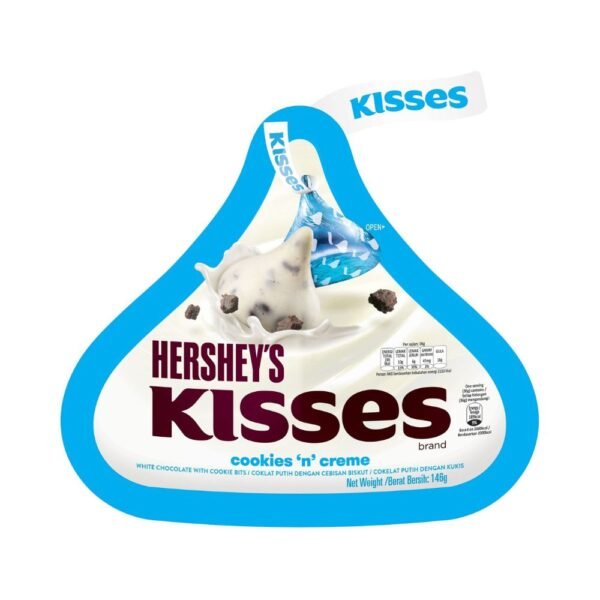 Hershey'S Kisses White Chocolate Cookies 'N' Cream 146g