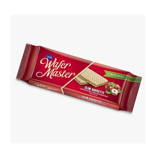 Time Wafer Master with Hazelnut Cream Slim Gofrette 20g