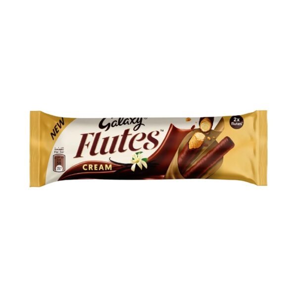 Galaxy Flutes Cream Filled Wafer Rolls 22.5g