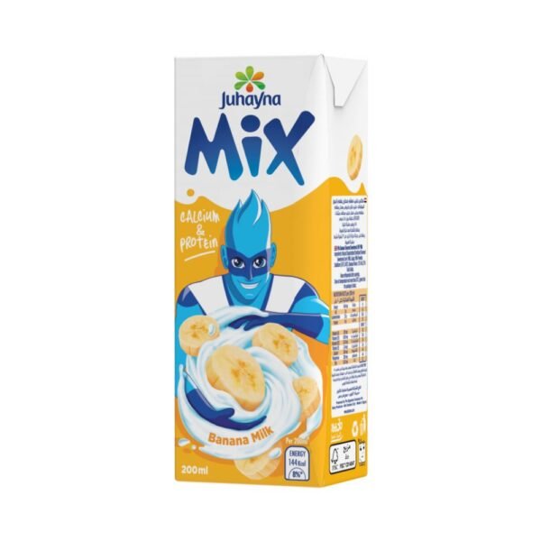 Juhayna Mix Banana Dairy Drink 200 ml.