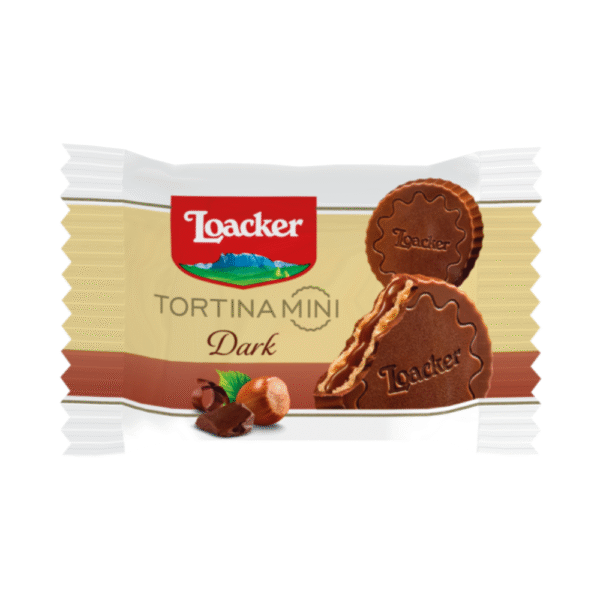 Loacker Tortina Dark Chocolate Wafer 21g