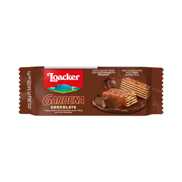 Loacker Gardena Chocolate Cream Wafer 38g