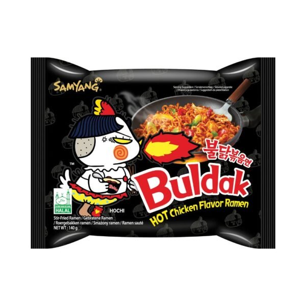 Samyang Buldak Hot Chicken Flavored Noodles 140g