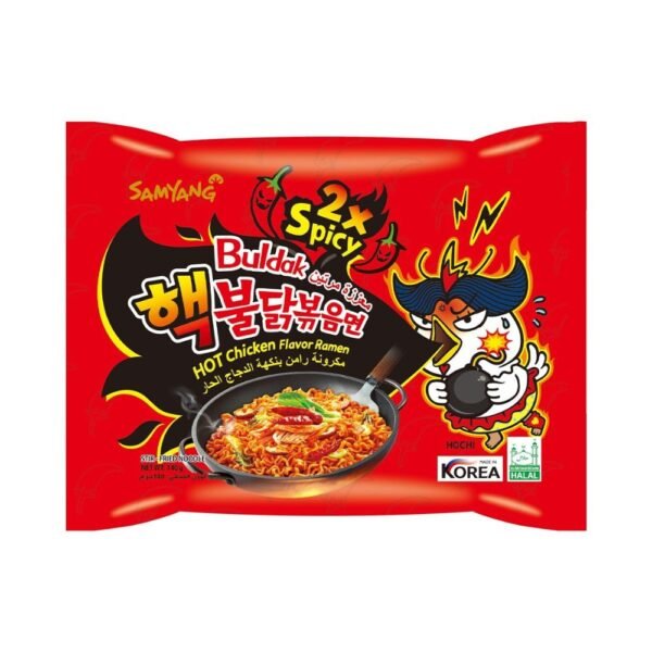 Samyang Buldak 2X Hot Chicken Flavored Noodles 140g