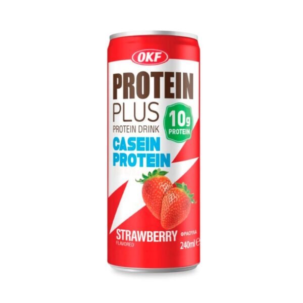 OKF Protein Plus Strawberry Flavored Drink 240 ml.